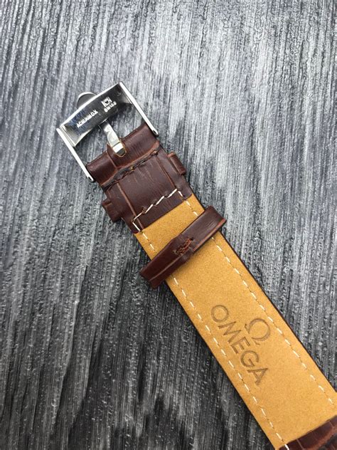 genuine omega watch strap 18mm